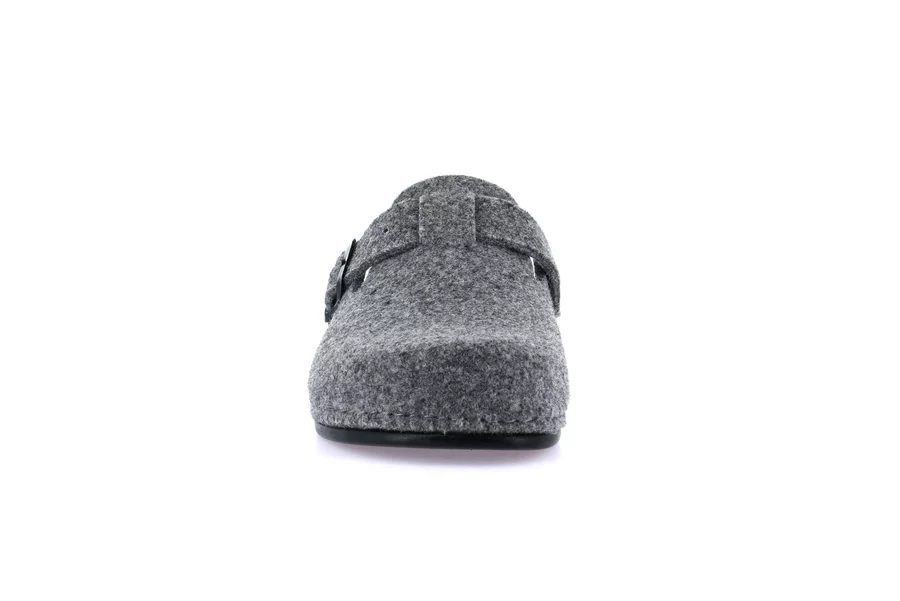 Felt winter slipper | REPS CI1016 - GRIGIO-VERDE | Grünland