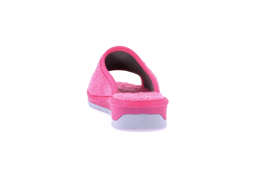 Open toe terry cloth slipper | DOLA CI1317 - FUXIA | Grünland