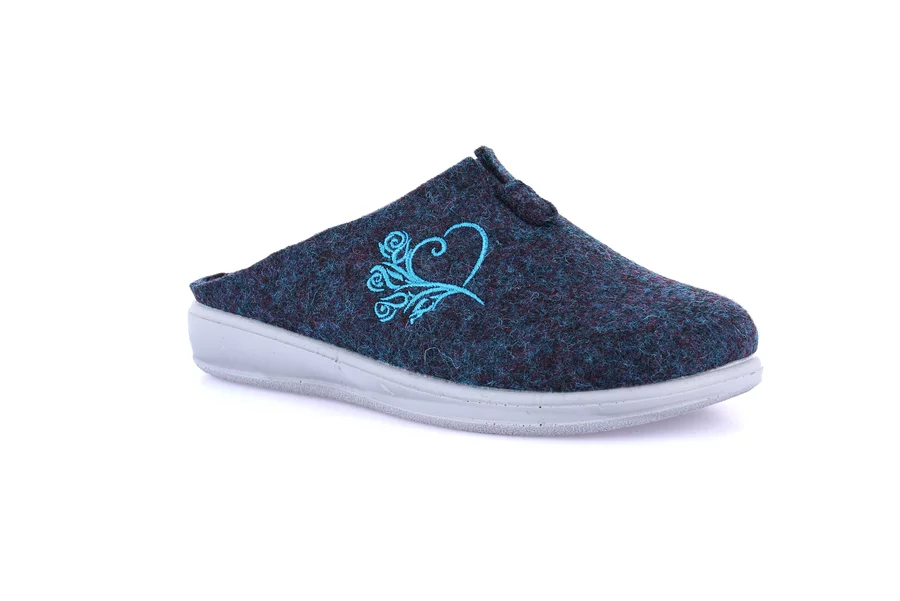 Pantolette Damen Filz CI1534 | RAMA