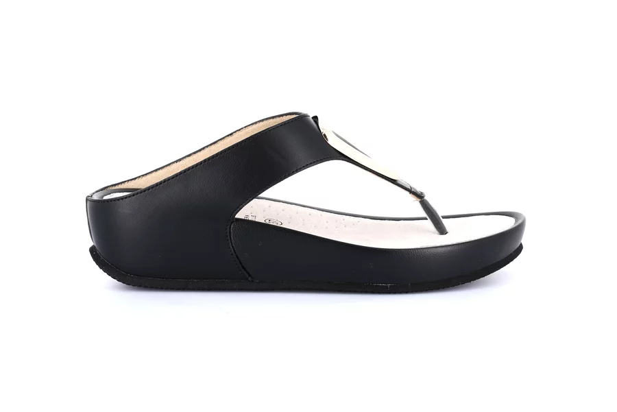 Infradito super ammortizzante | DIRA CI1583 - NERO | Grünland