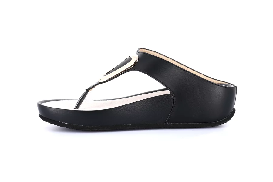 Infradito super ammortizzante | DIRA CI1583 - NERO | Grünland
