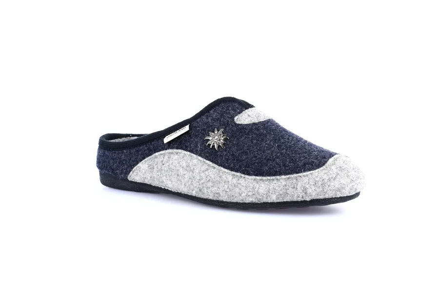 Hausschuh aus regeneriertem Filz | ADRI