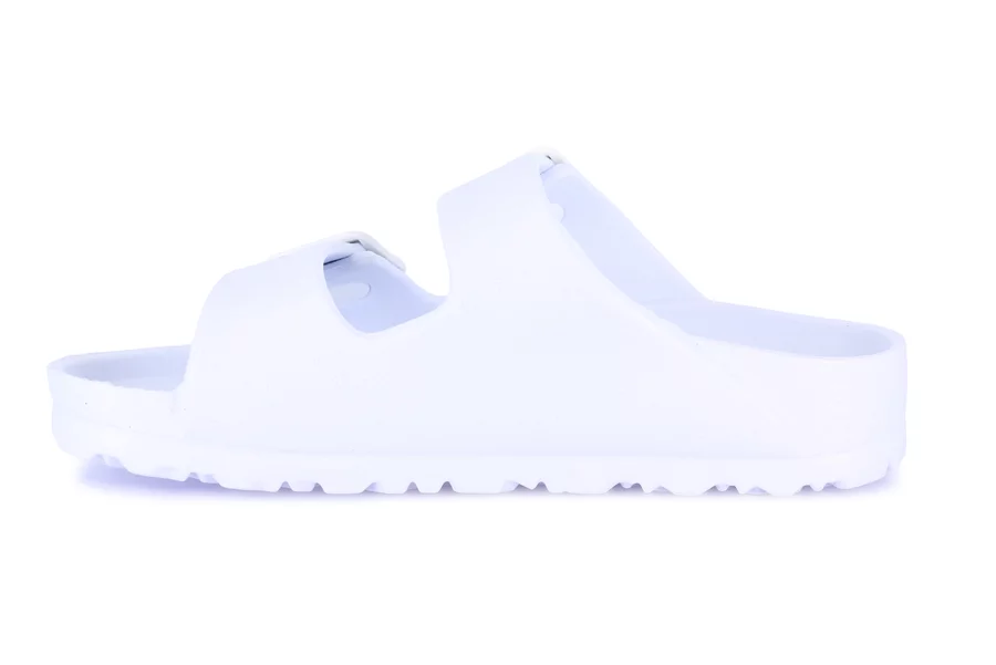 Ciabatta in EVA a  doppia fibbia | KUBE CI1886 - BIANCO | Grünland Junior