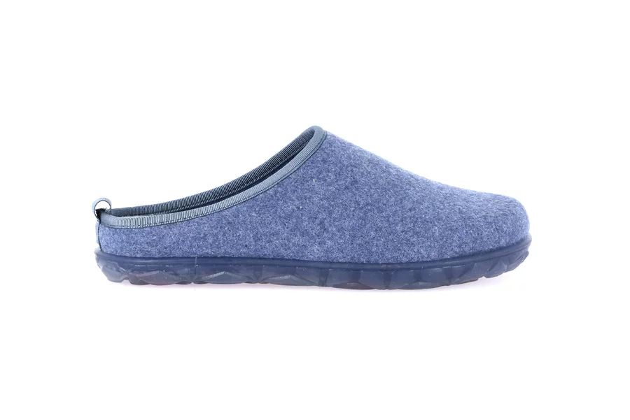 Recycled felt slipper | KIKO CI1904 - JEANS | Grünland