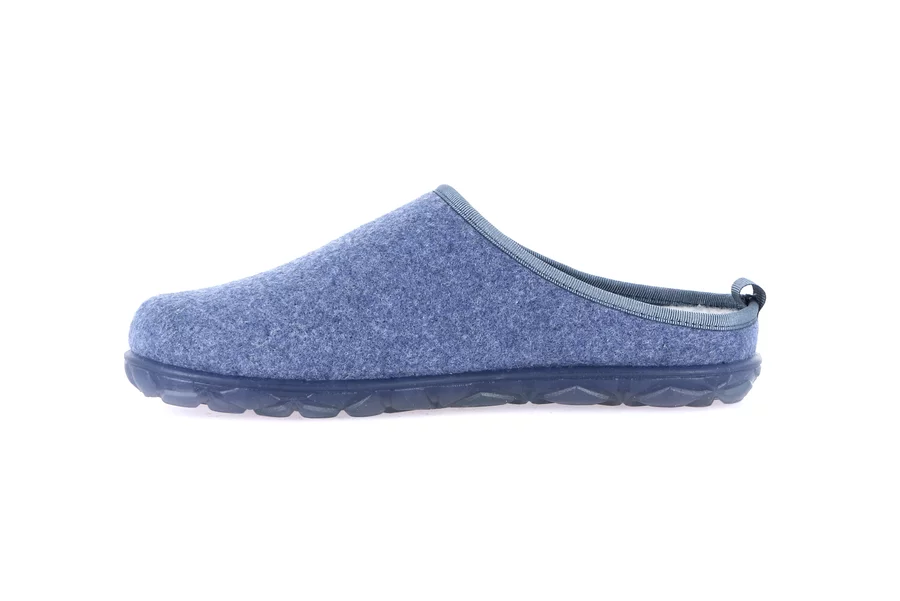 Recycled felt slipper | KIKO CI1904 - JEANS | Grünland