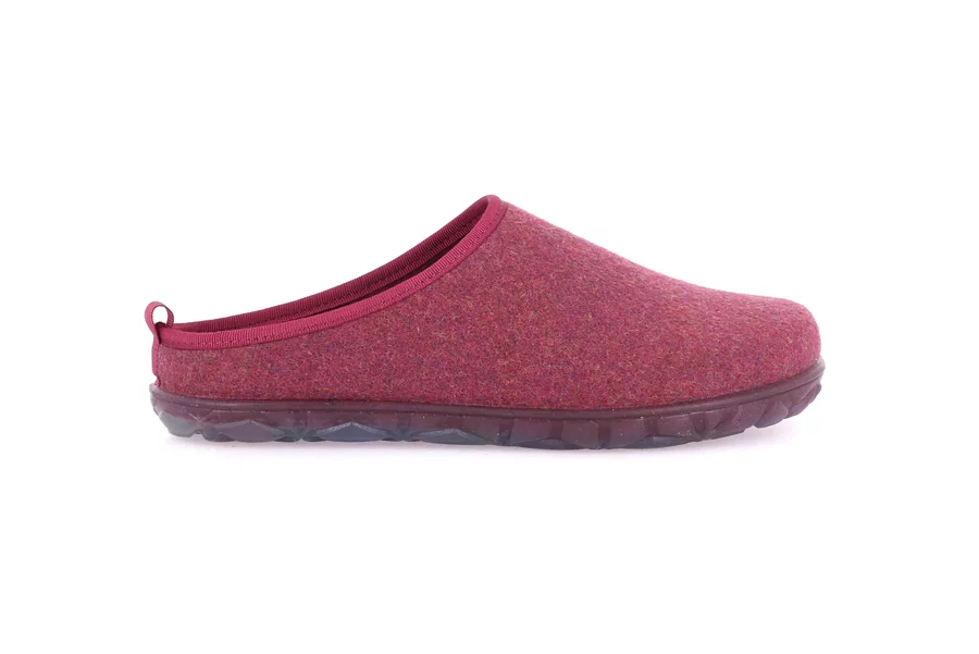 Recycled felt slipper | KIKO CI1904 - MAGENTA | Grünland