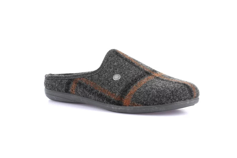 Closed toe slipper | GAFO CI2422 - GREY | Grünland