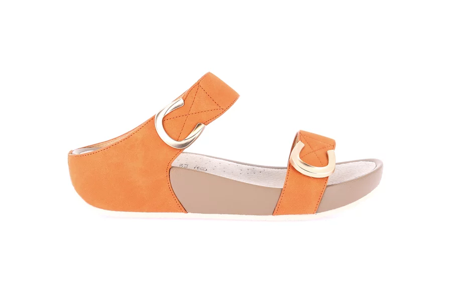 Super stoßdämpfende Sandale | DIRA  CI2577 - ORANGE | Grünland