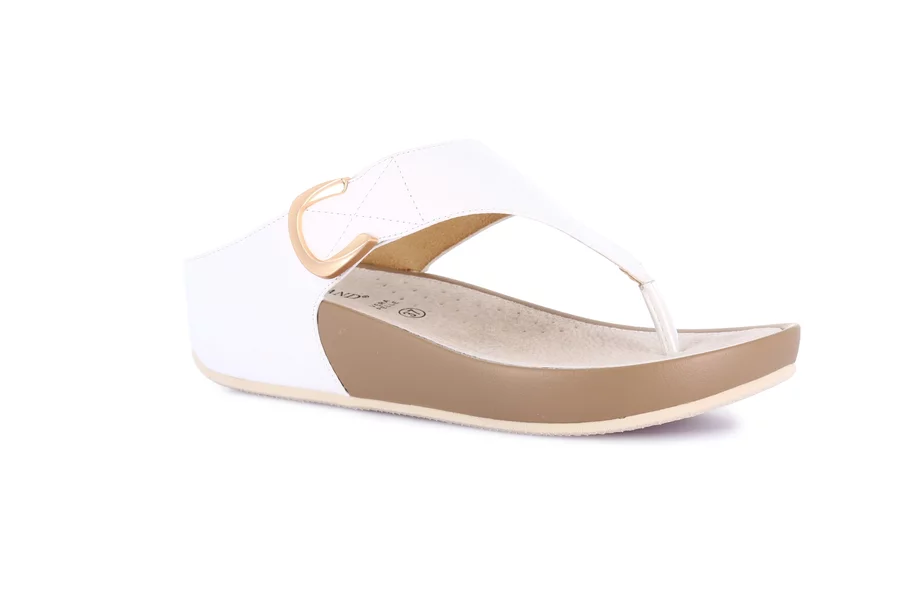 Infradito super ammortizzante | DIRA CI2578 - BIANCO | Grünland