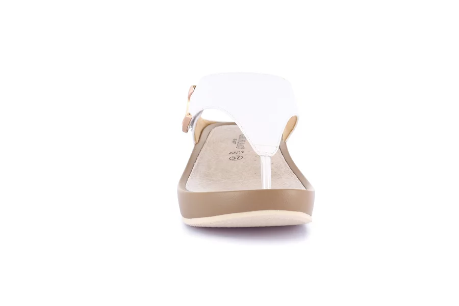 Infradito super ammortizzante | DIRA CI2578 - BIANCO | Grünland