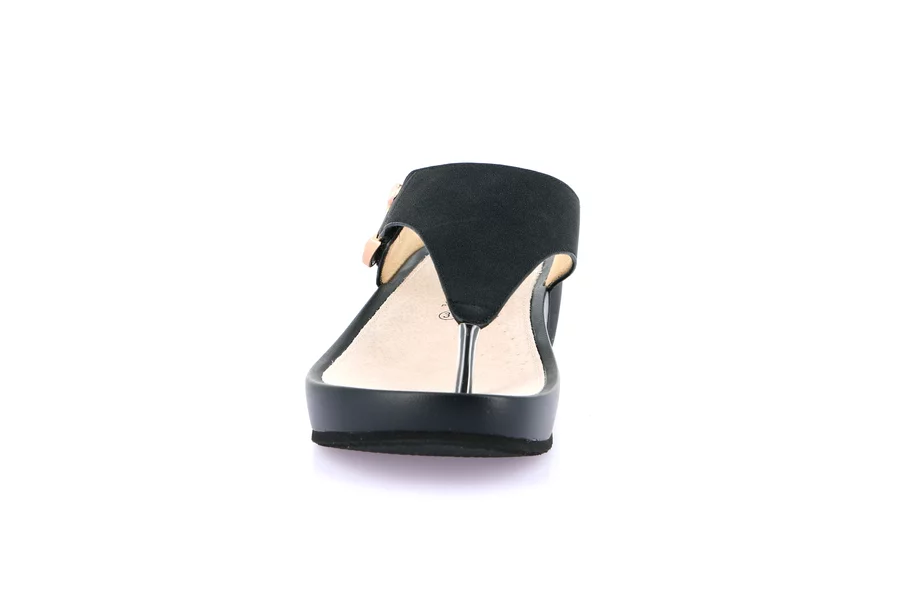 Infradito super ammortizzante | DIRA CI2578 - NERO | Grünland