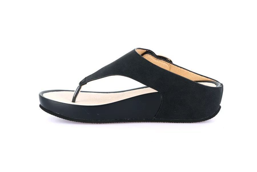 Infradito super ammortizzante | DIRA CI2578 - NERO | Grünland