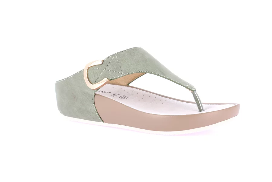 Infradito super ammortizzante | DIRA CI2578 - OLIVA | Grünland