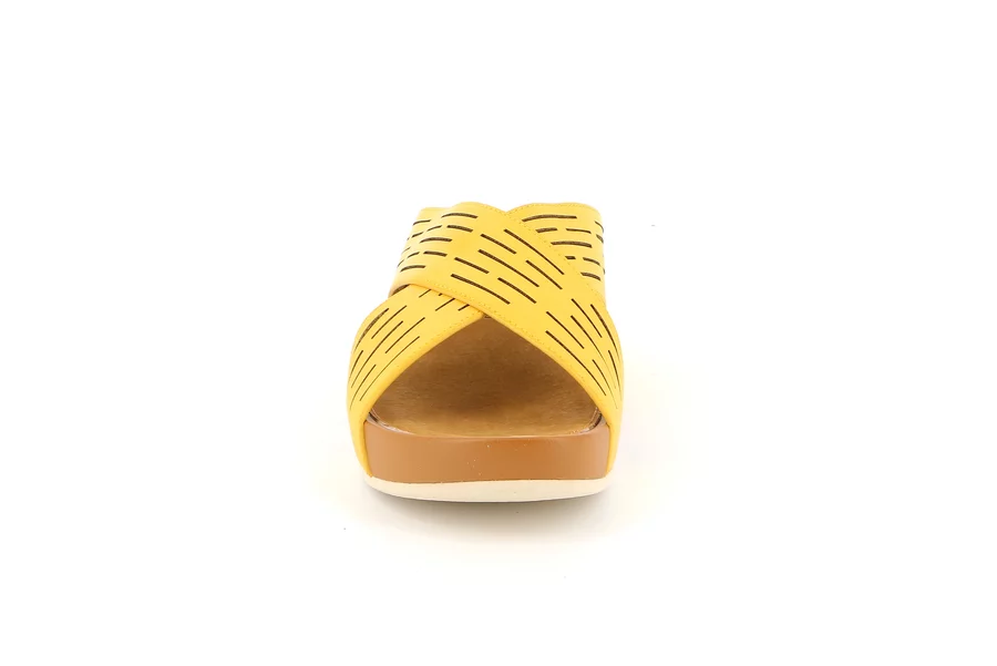 Super shock-absorbing slipper | DIRA CI2581 - YELLOW | Grünland