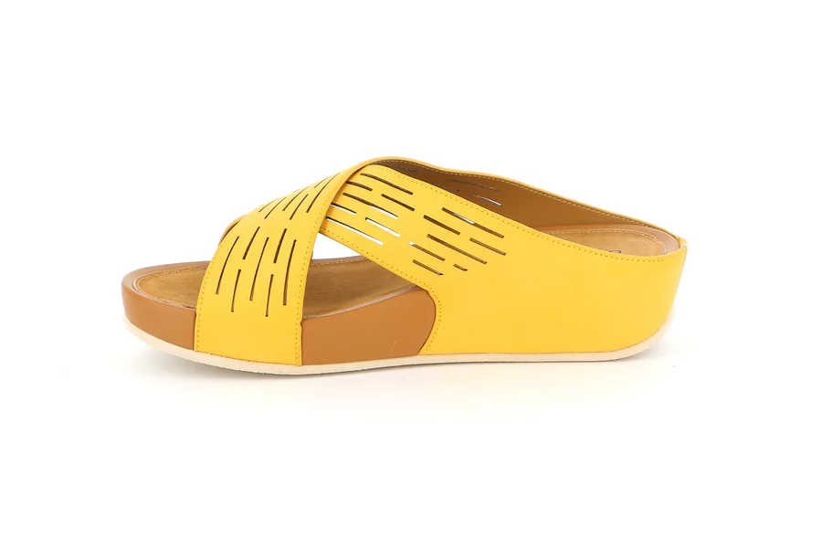 Super shock-absorbing slipper | DIRA CI2581 - YELLOW | Grünland