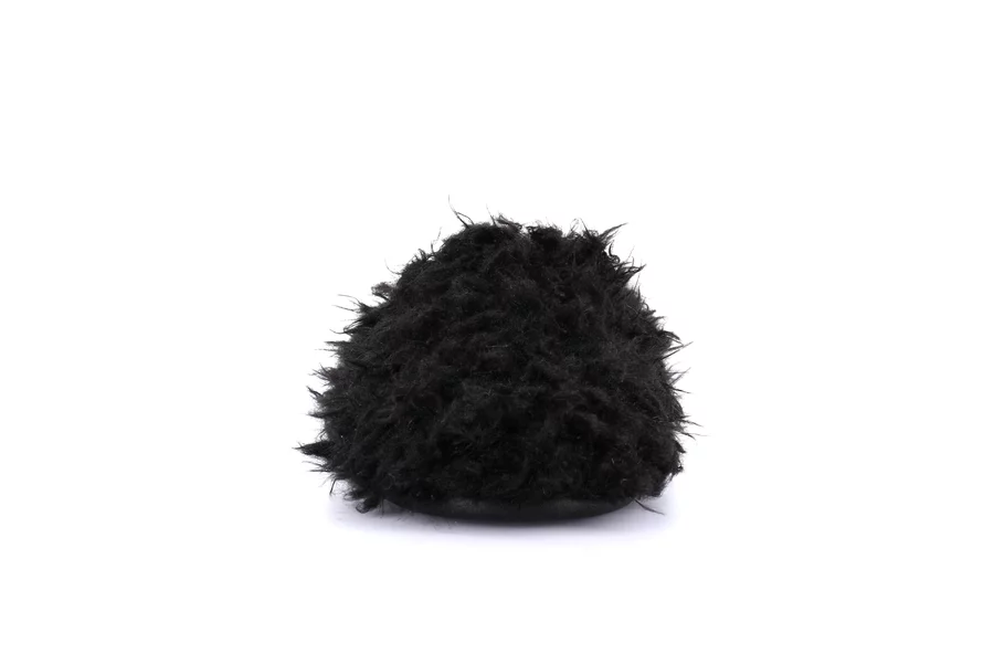 Ciabatta peluche | GAGA CI2588 - NERO | Grünland