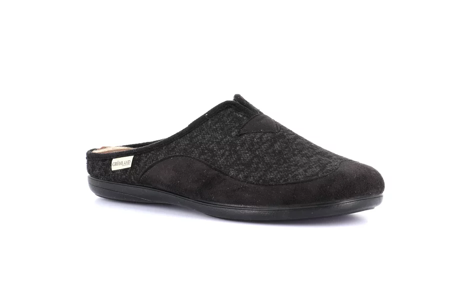 Men's knitted slide | GAFO CI2594 - ANTRACITE | Grünland