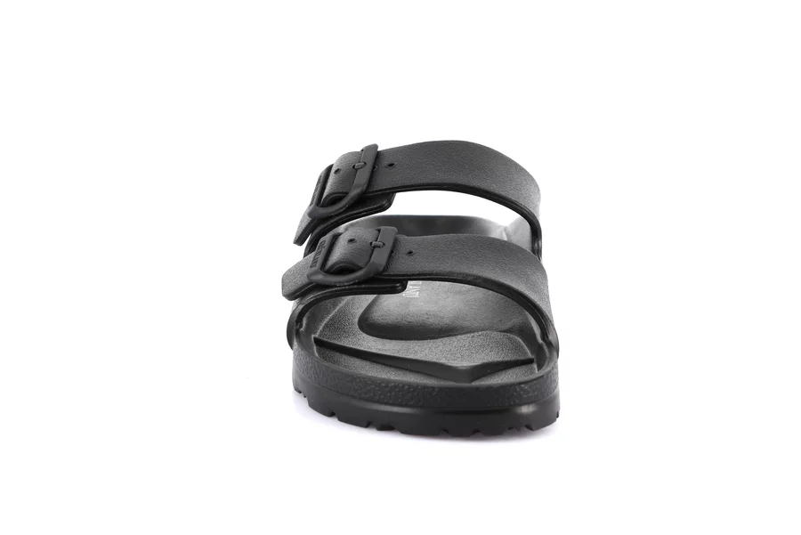 Mens' rubber slipper | DATO CI2613 - BLACK | Grünland