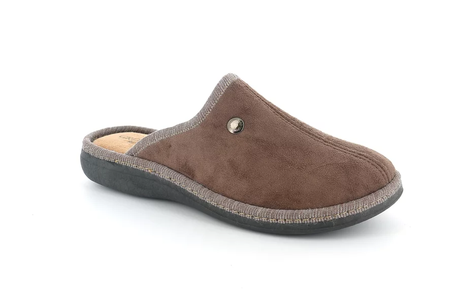 Men's closed toe slipper | ENEA CI2616 - FANGO | Grünland