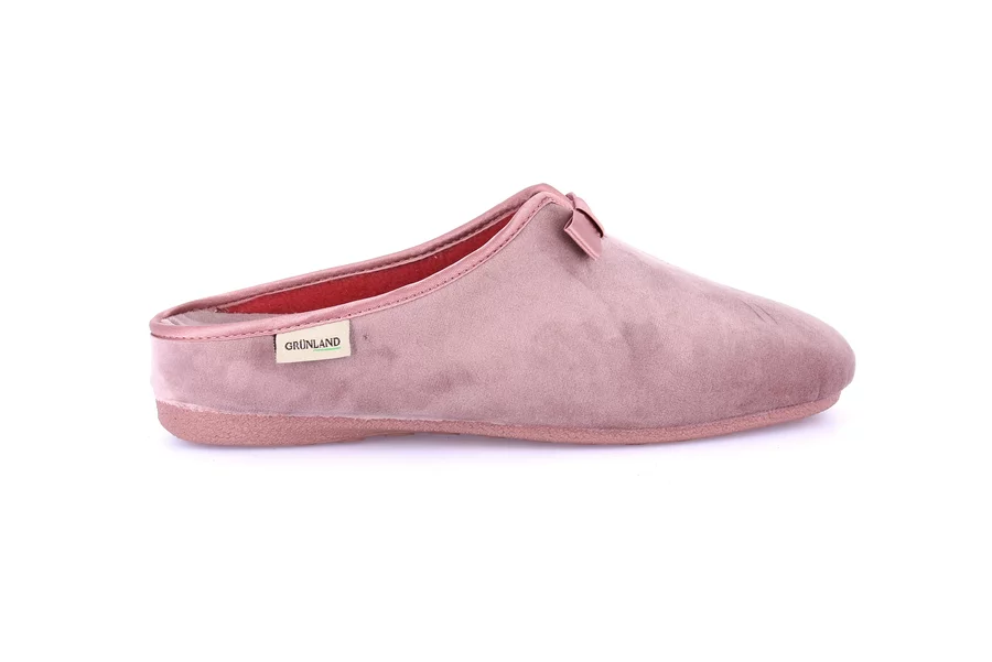 Soft velvet slipper with bow CI2637 - CIPRIA | Grünland