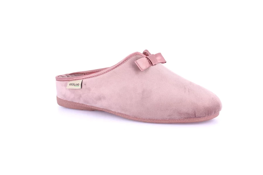 Soft velvet slipper with bow CI2637 - CIPRIA | Grünland