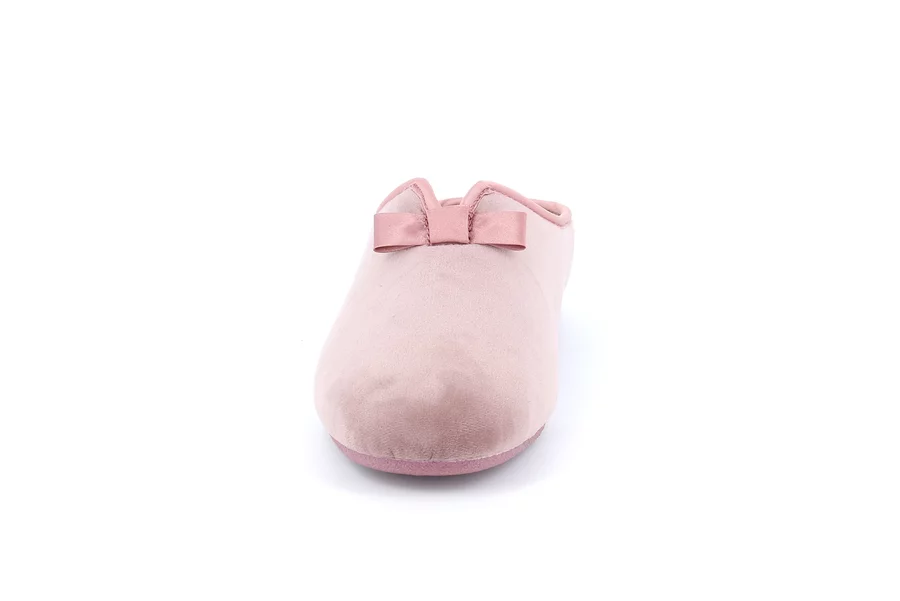 Soft velvet slipper with bow CI2637 - CIPRIA | Grünland