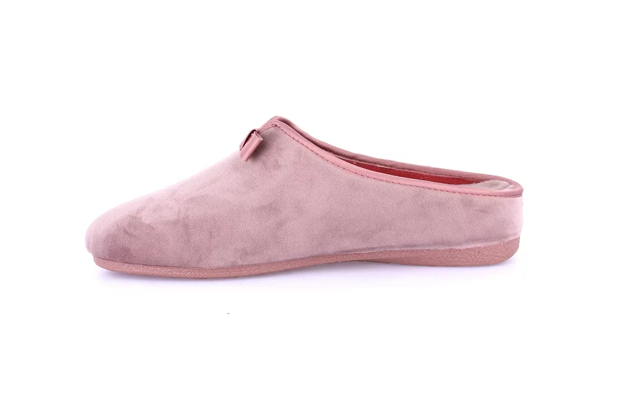 Soft velvet slipper with bow CI2637 - CIPRIA | Grünland