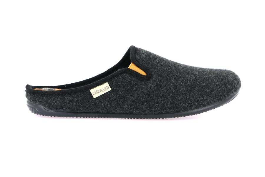 Warm men's winter slipper | ORMI CI2678 - ANTRACITE | Grünland