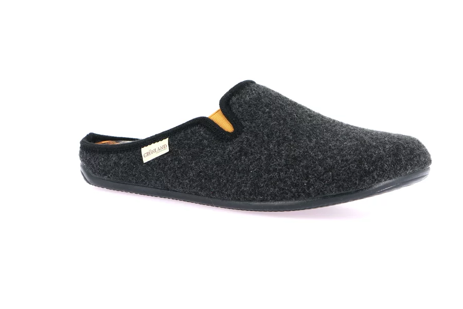 Warm men's winter slipper | ORMI CI2678 - ANTRACITE | Grünland