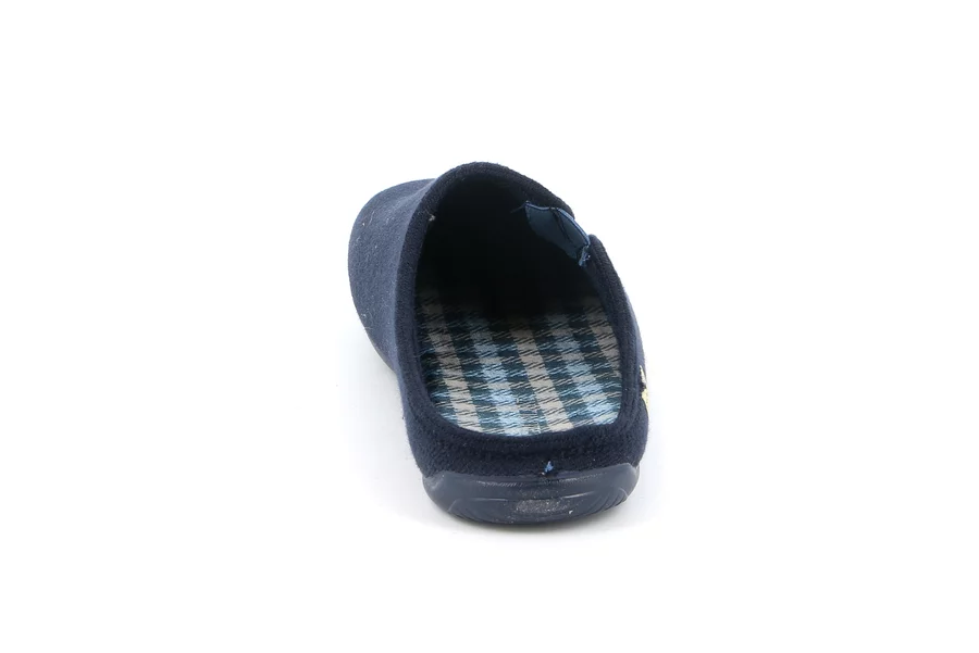 Warm men's winter slipper | ORMI CI2678 - BLUE | Grünland