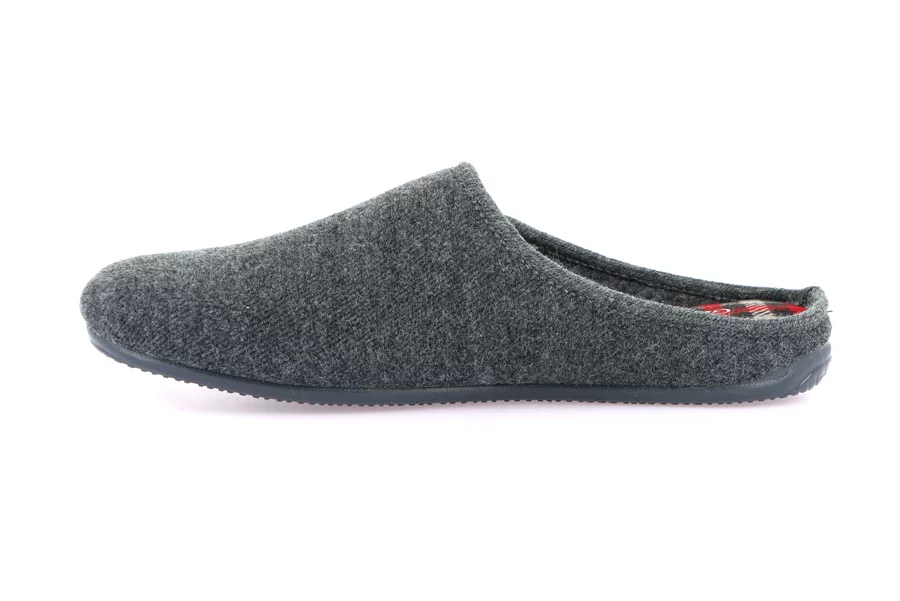 Warm men's winter slipper | ORMI CI2678 - GREY | Grünland