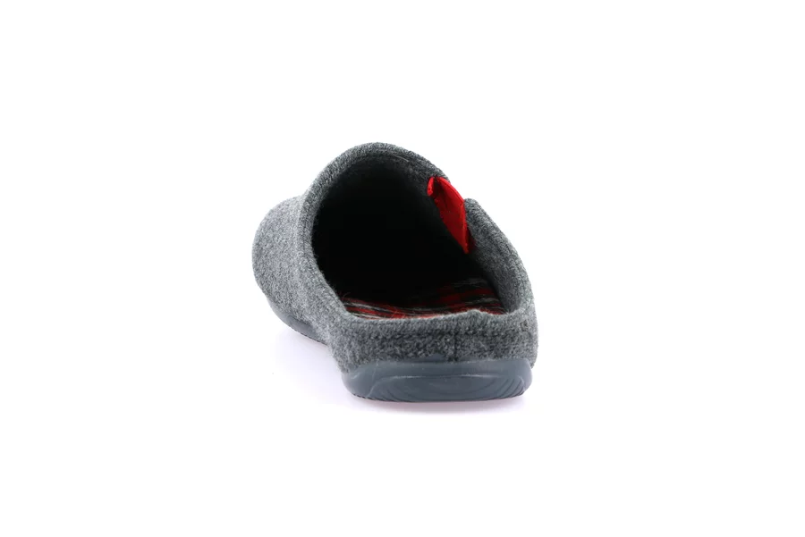 Warm men's winter slipper | ORMI CI2678 - GREY | Grünland