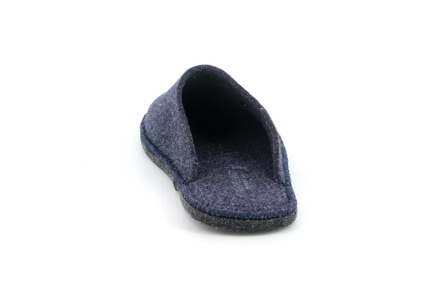 Felt slipper | GROS CI2701 - BLUE | Grünland