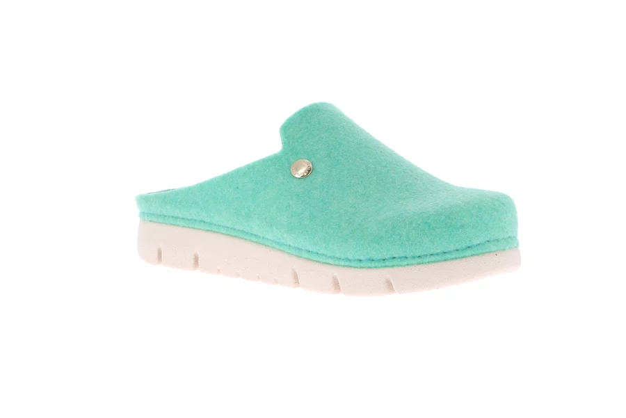 Recycled felt slipper | HATE CI2949 - MENTA | Grünland