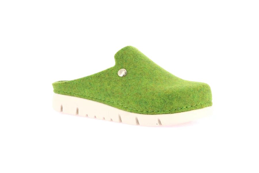 Recycled felt slipper | HATE CI2949 - GRÜN | Grünland