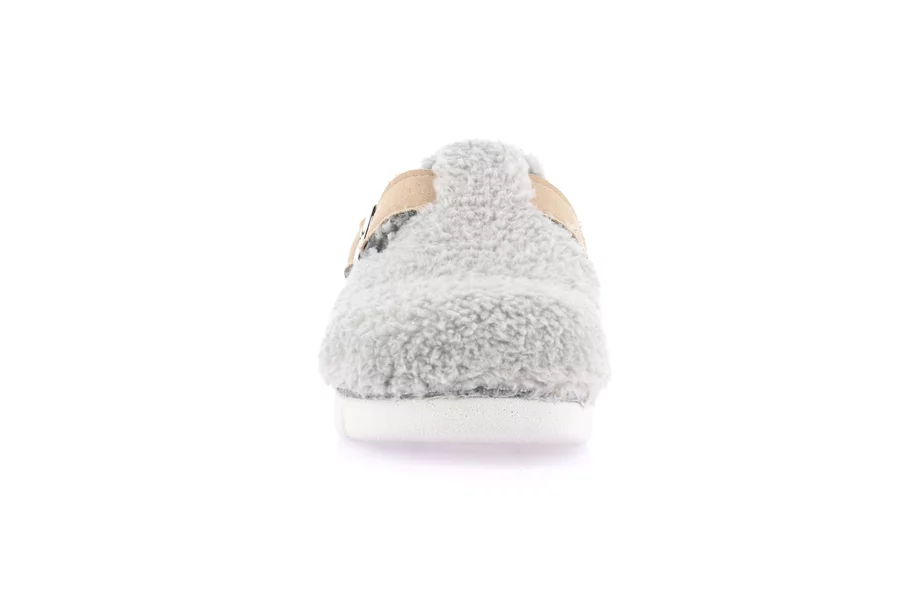 Eco-friendly plush slipper | HATE CI2952 - GRAU | Grünland