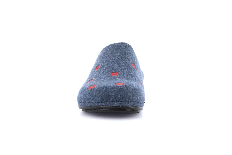 Eco-friendly slipper | PILA CI2971 - BLU-ROSSO | Grünland