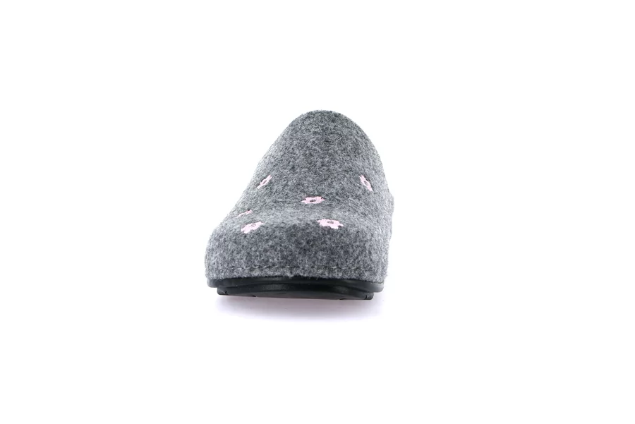 Eco-friendly slipper | PILA CI2971 - GRIGIO-ROSA | Grünland