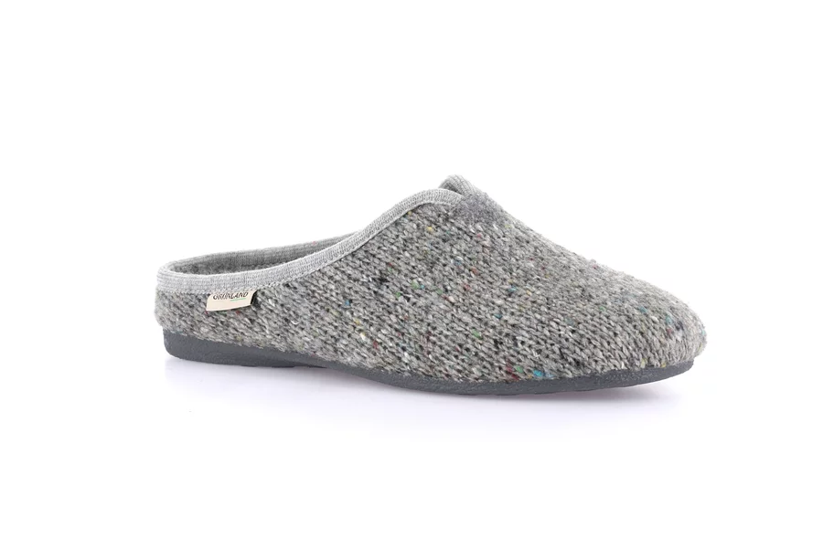 Knitted slipper | ADRI CI2979 - GREY | Grünland