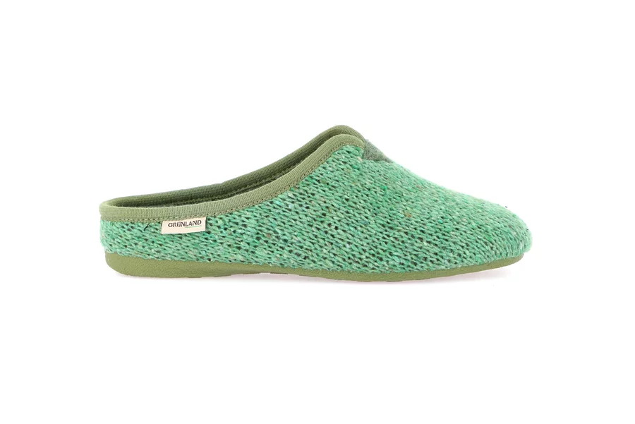 Knitted slipper | ADRI CI2979 - GREEN | Grünland