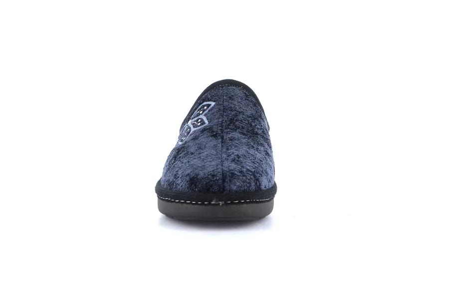 Classic winter slipper | ALME CI2985 - BLUE | Grünland