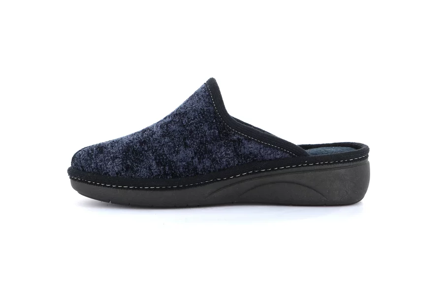 Classic winter slipper | ALME CI2985 - BLUE | Grünland