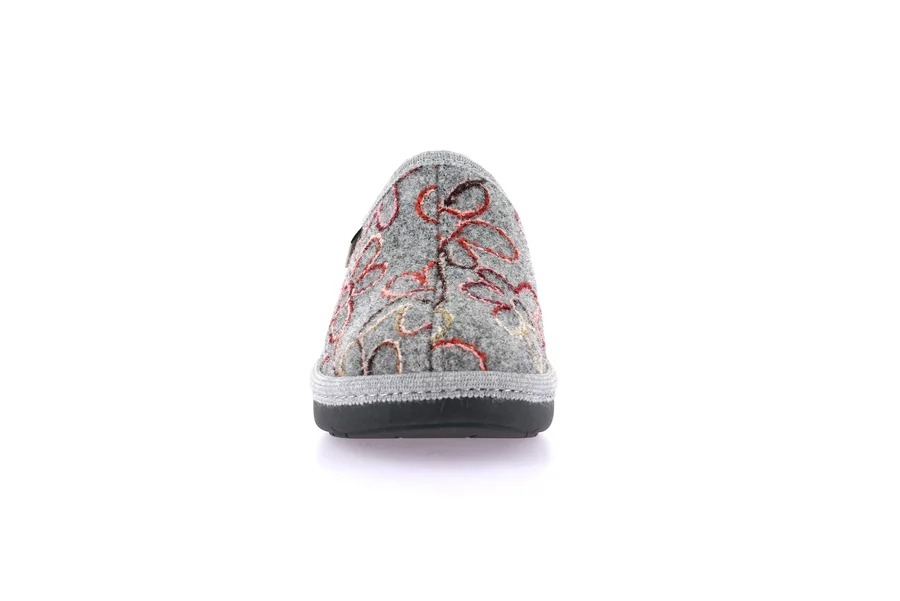 Classic winter slipper | ALME CI2986 - GREY | Grünland