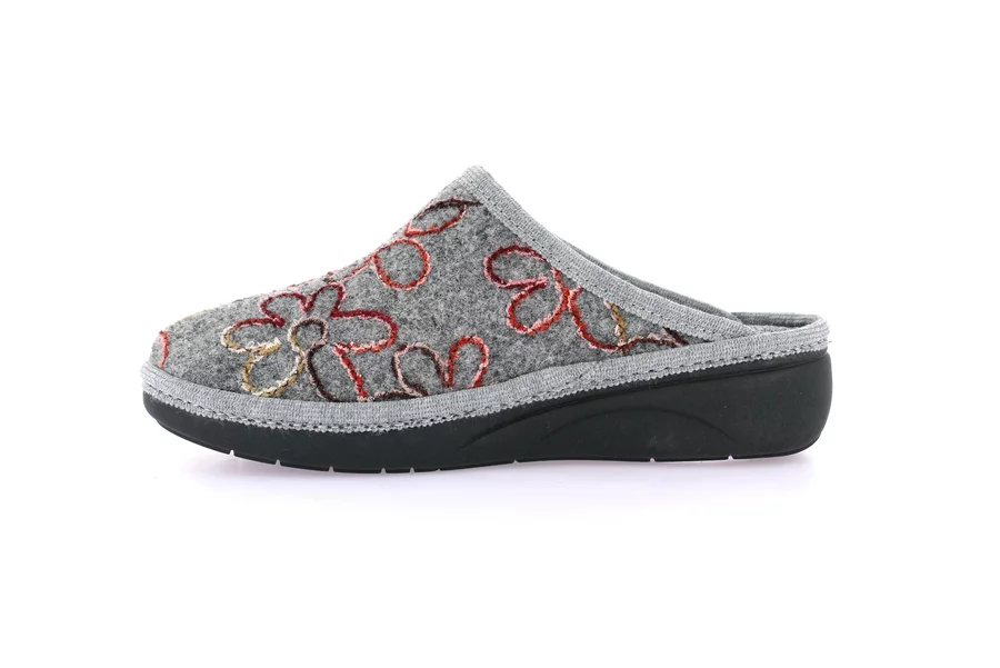 Classic winter slipper | ALME CI2986 - GREY | Grünland