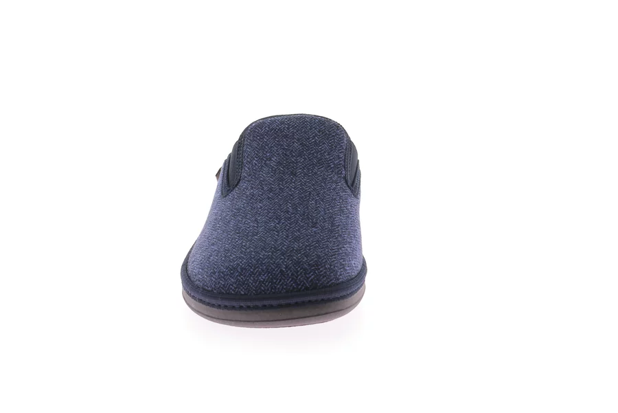 ENEA slipper with rubber sole CI2989 - BLUE | Grünland