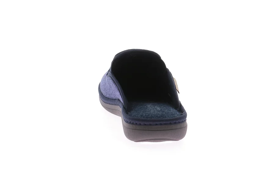 ENEA slipper with rubber sole CI2989 - BLUE | Grünland