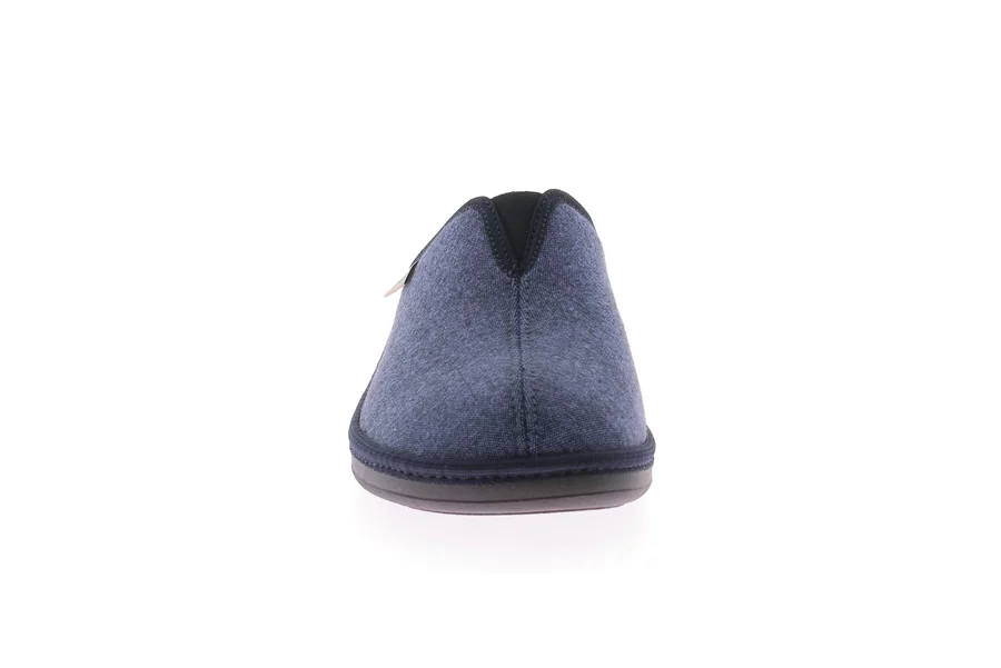 Men's slipper Made in Italy | ENEA CI2990 - BLUE | Grünland