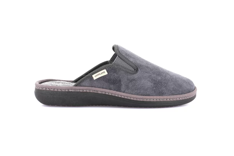 Velvet slipper | ENEA CI2992 - GREY | Grünland