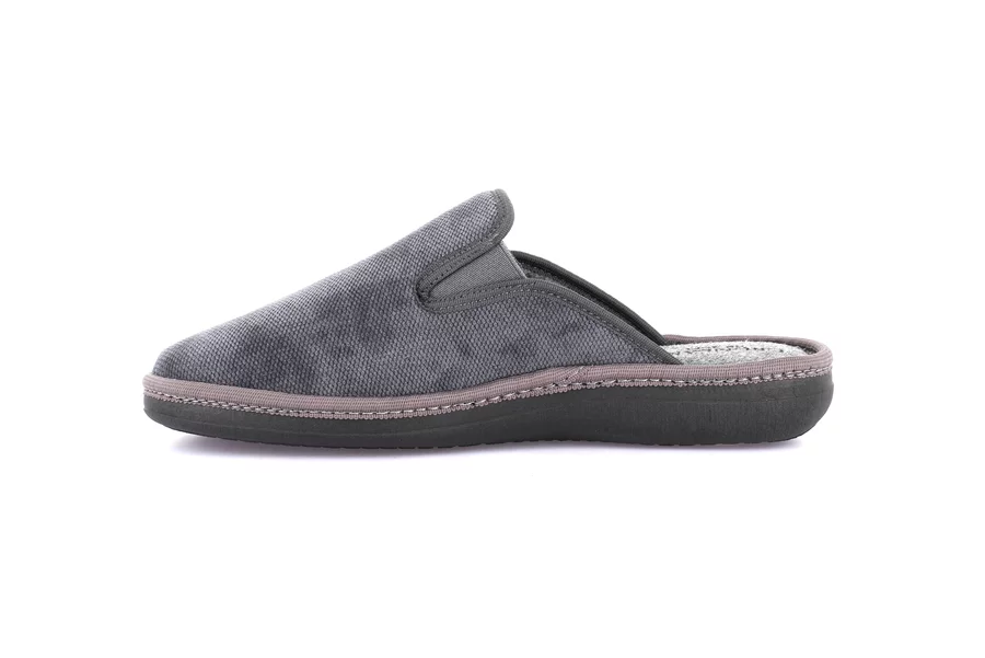 Velvet slipper | ENEA CI2992 - GREY | Grünland