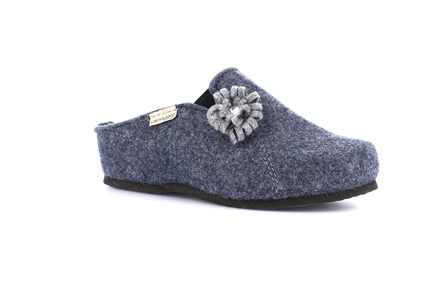 Slipper with wedge | GABY CI2998 - BLUE | Grünland